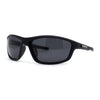 Anti Glare Polarized Mens Classic Rectangle Wrap Plastic Sport Sunglasses