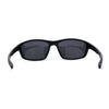 Anti Glare Polarized Mens Classic Rectangle Wrap Plastic Sport Sunglasses