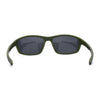 Anti Glare Polarized Mens Classic Rectangle Wrap Plastic Sport Sunglasses