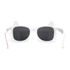 Kids Child Size Cat Eye Glitter Horn Rim Whiskers Plastic Sunglasses