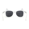 Kids Child Size Cat Eye Glitter Horn Rim Whiskers Plastic Sunglasses