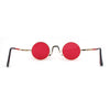 Retro Stoner Pimp Micro Round Circle Pop Color Lens Sunglasses