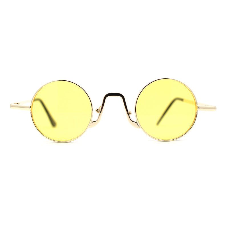 Retro Stoner Pimp Micro Circle Pop Color Lens Sunglasses – superawesome106