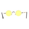 Retro Stoner Pimp Micro Round Circle Pop Color Lens Sunglasses