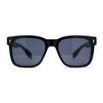 Mens Hipster Retro Vintage Style Horn Rim Sunglasses