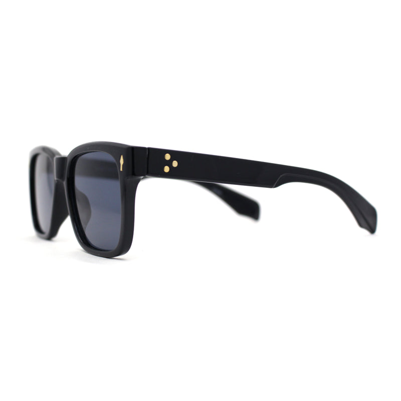 Mens Hipster Retro Vintage Style Horn Rim Sunglasses