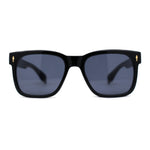 Mens Hipster Retro Vintage Style Horn Rim Sunglasses
