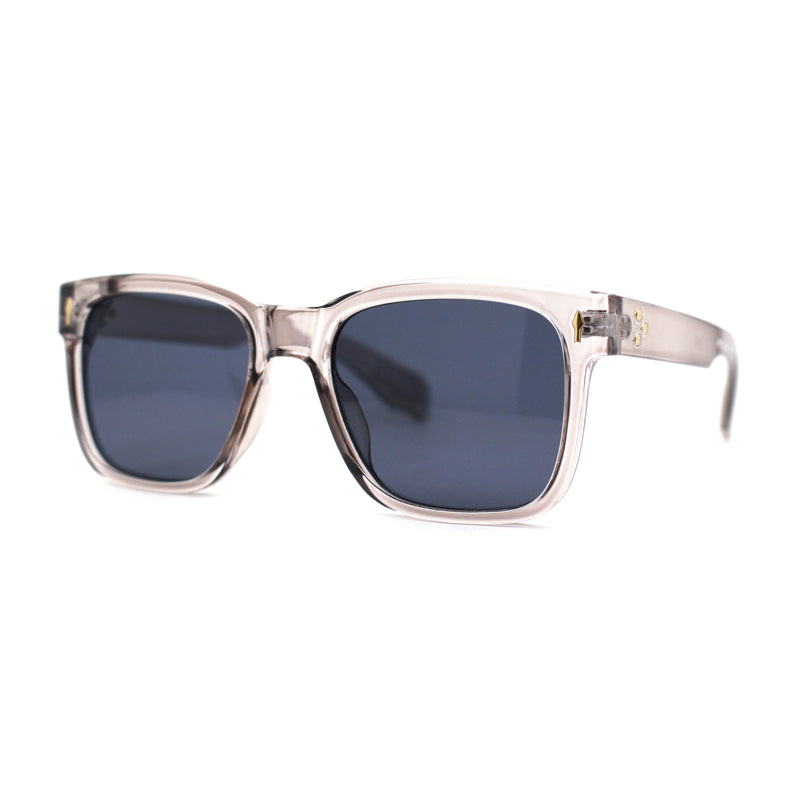 Mens Hipster Retro Vintage Style Horn Rim Sunglasses