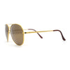 All Gold Mirror Iconic Tear Drop Air Force Officer Generals Sunglasses