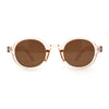 Mens Hipster Retro Vintage Style Snug Round Oval Sunglasses