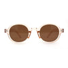 Mens Hipster Retro Vintage Style Snug Round Oval Sunglasses