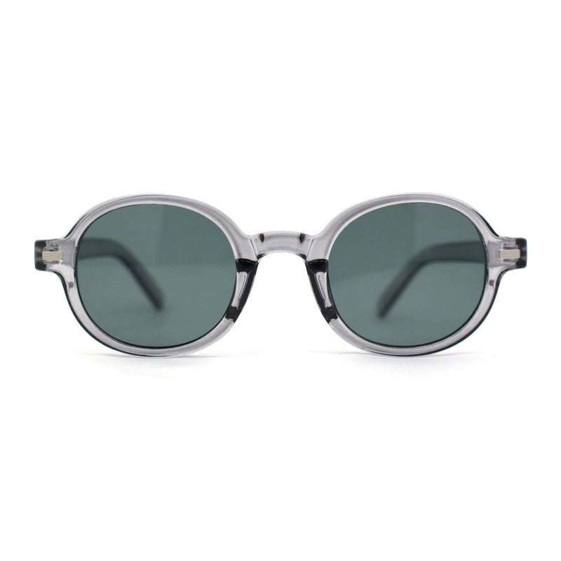 Mens Hipster Retro Vintage Style Snug Round Oval Sunglasses