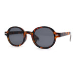 Mens Hipster Retro Vintage Style Snug Round Oval Sunglasses