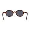 Mens Hipster Retro Vintage Style Snug Round Oval Sunglasses