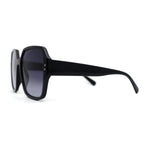 Womens Thin Plastic Oversize Butterfly Designer Sunglasses