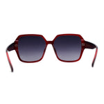 Womens Thin Plastic Oversize Butterfly Designer Sunglasses