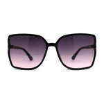Womens 90s Oversize Glitter Arm Butterfly Designer Sunglasses