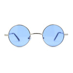 Retro Snug Small Round Circle Lens Hippie Sunglasses