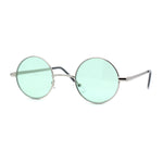Retro Snug Small Round Circle Lens Hippie Sunglasses