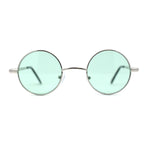 Retro Snug Small Round Circle Lens Hippie Sunglasses