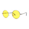 Retro Snug Small Round Circle Lens Hippie Sunglasses