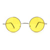 Retro Snug Small Round Circle Lens Hippie Sunglasses