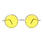 Retro Snug Small Round Circle Lens Hippie Sunglasses