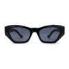 Womens Mod Thick Plastic Chunky Cat Eye Sunglasses