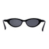 Womens Classic Mod Soft Cat Eye Plastic Sunglasses