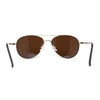 Boys Tear Drop Officer Style Metal Rim Fashion Sunglasses