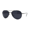 Boys Tear Drop Officer Style Metal Rim Fashion Sunglasses