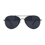 Boys Tear Drop Officer Style Metal Rim Fashion Sunglasses