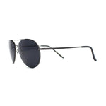 Boys Tear Drop Officer Style Metal Rim Fashion Sunglasses