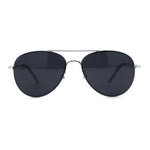 Boys Tear Drop Officer Style Metal Rim Fashion Sunglasses