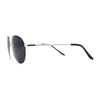 Boys Tear Drop Officer Style Metal Rim Fashion Sunglasses