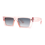 Womens Flat Top Square Cat Eye Mod Retro Sunglasses