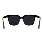 Mens Polarized Iconic Large Hipster Horn Rim Sunglasses