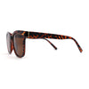 Mens Polarized Iconic Large Hipster Horn Rim Sunglasses