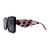 Womens Mod Designer Square Rectangle Fashion Sunglasses
