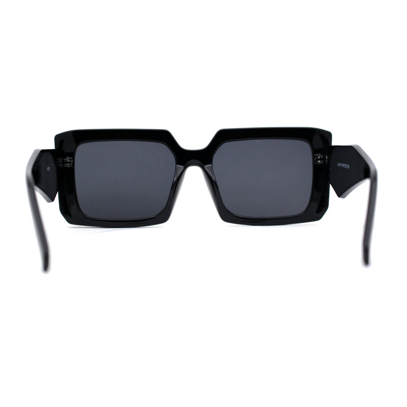 Womens Mod Designer Square Rectangle Fashion Sunglasses