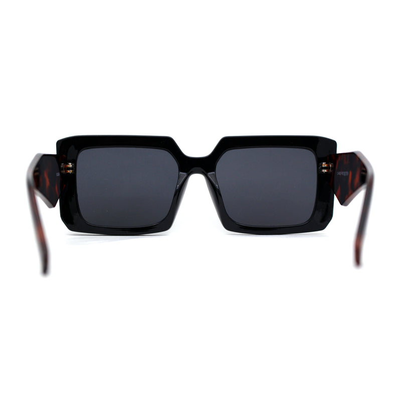 Womens Mod Designer Square Rectangle Fashion Sunglasses
