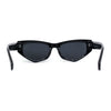 Womens Mod Square Cat Eye Thick Plastic Sunglasses