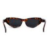 Womens Mod Square Cat Eye Thick Plastic Sunglasses