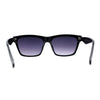 Womens Boyish Horn Rim Retro Fashion Sunglasses