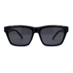 Womens Boyish Horn Rim Retro Fashion Sunglasses