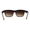 Womens Boyish Horn Rim Retro Fashion Sunglasses