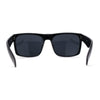 Mens OG Flat Top Rectangle Gangster Mob Shade Sunglasses