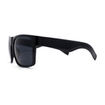 Mens OG Flat Top Rectangle Gangster Mob Shade Sunglasses