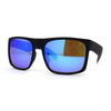 Mens OG Flat Top Rectangle Gangster Mob Shade Sunglasses