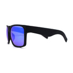 Mens OG Flat Top Rectangle Gangster Mob Shade Sunglasses